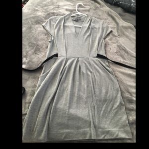 V neck comfy jersey cotton dress.